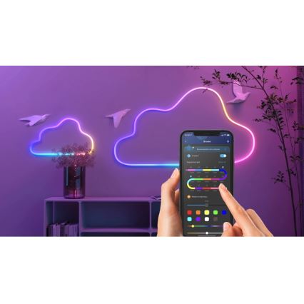 Govee - Neon SMART ohybný LED pásik RGBIC 2m Wi-Fi IP67