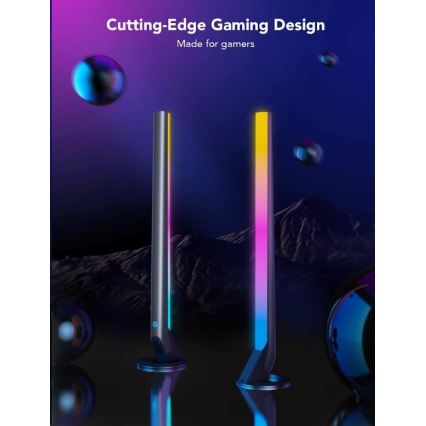 Govee - SADA 2x Smart Gaming Wi-Fi LED RGBIC Panely + Smart Dual + diaľkové ovládanie