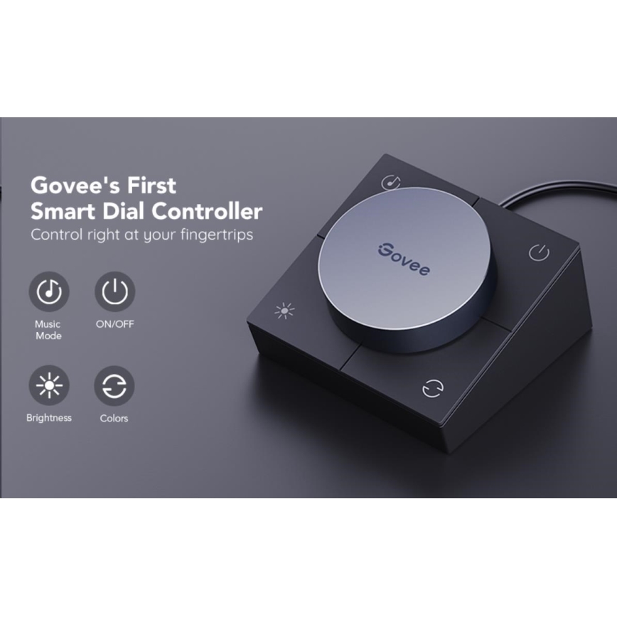 Govee - SADA 2x Smart Gaming Wi-Fi LED RGBIC Panely + Smart Dual + diaľkové ovládanie