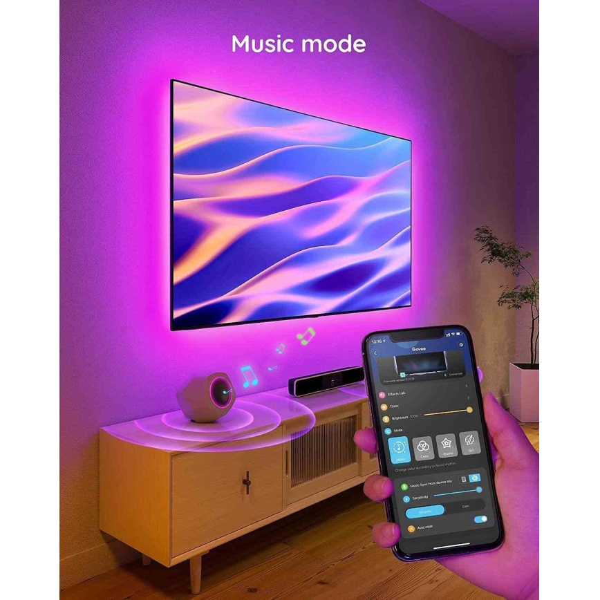 Govee - SMART LED RGB podsvietenie pre TV 46-60