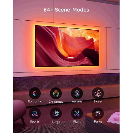 Govee - SMART LED RGB podsvietenie pre TV 46-60