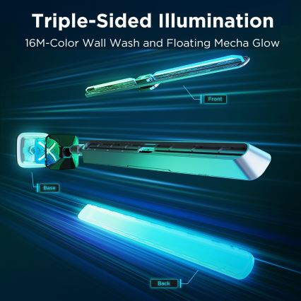 Govee - Smart RGBIC Gaming Pro svetelné panely Matter Wi-Fi