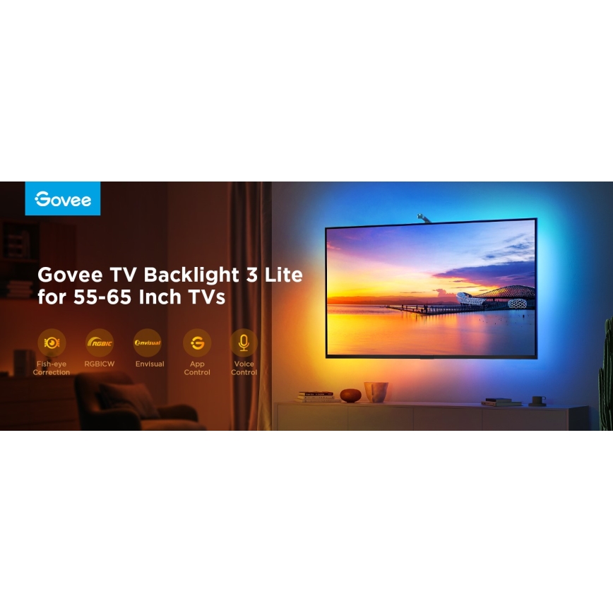 Govee - TV Backlight 3 Lite TV 40-50" SMART LED podsvietenie RGBICW Wi-Fi IP67 +DO