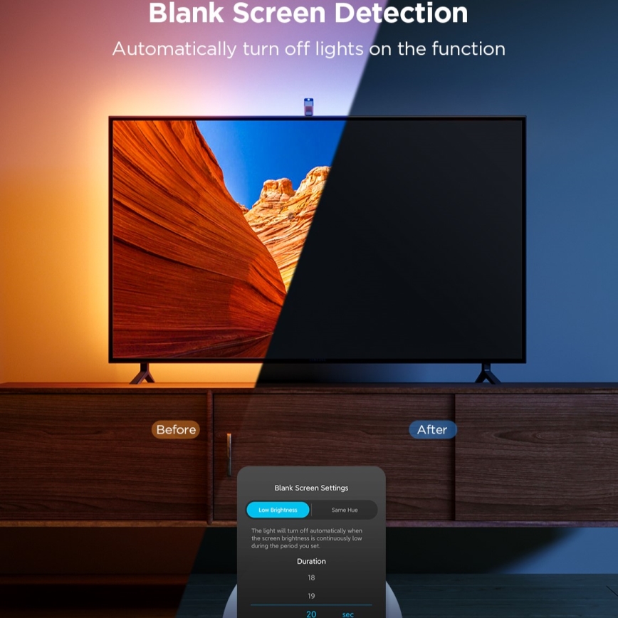 Govee - TV Backlight 3 Lite TV 40-50" SMART LED podsvietenie RGBICW Wi-Fi IP67 +DO