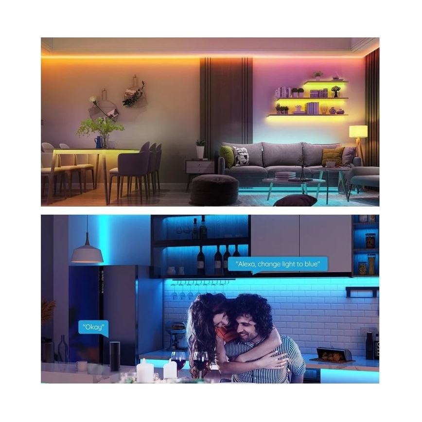 Govee - Wi-Fi RGB Smart LED pásik 5m