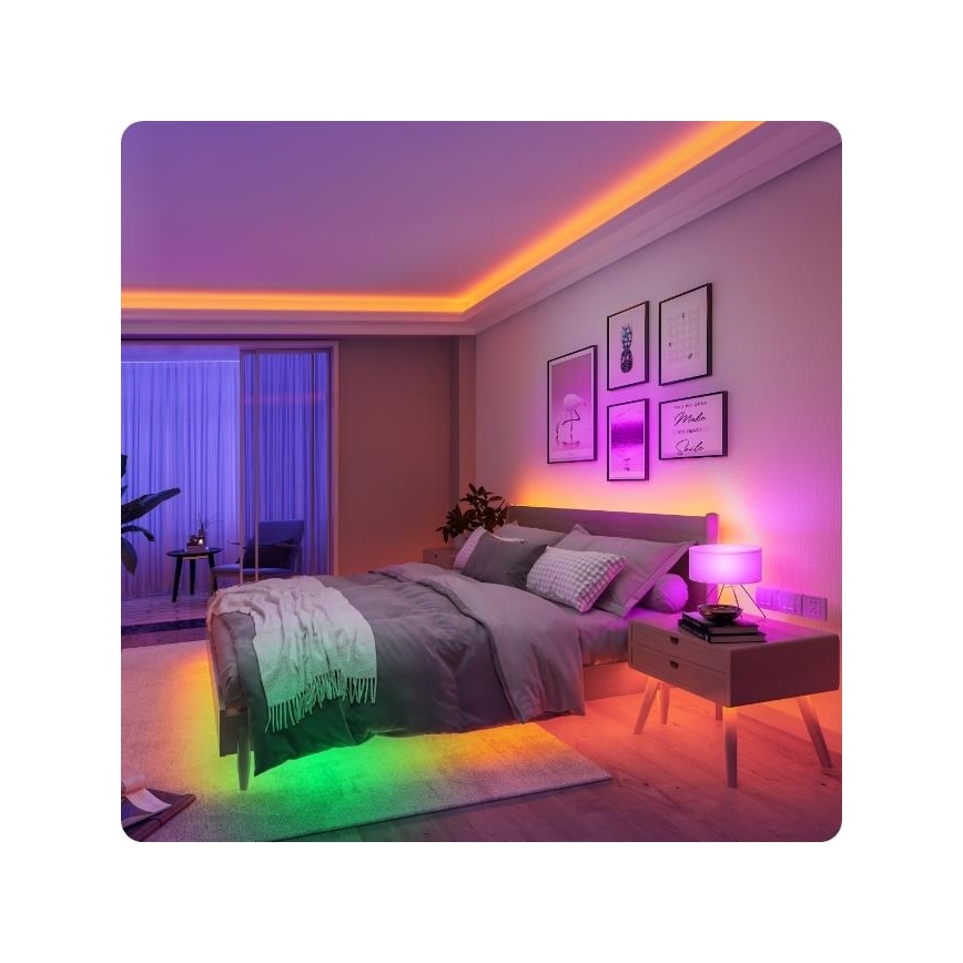 Govee - Wi-Fi RGBIC Smart PRO LED pásik 5m - extra odolný