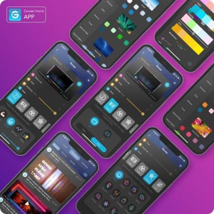 Govee - Wi-Fi RGBIC Smart PRO LED pásik 5m - extra odolný