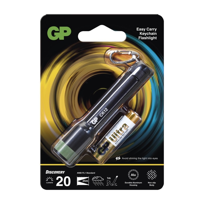 GP LED Baterka DISCOVERY CK12 LED/1xAAA