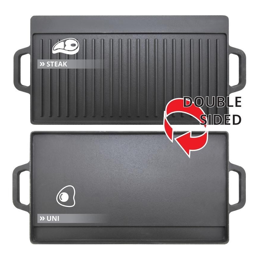 Grilovací plát obojstranný 50x23 cm