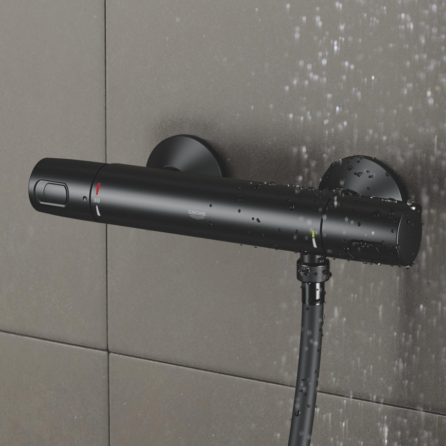 GROHE 1022172432 - Termostatická sprchová batéria PRECISION TREND čierna