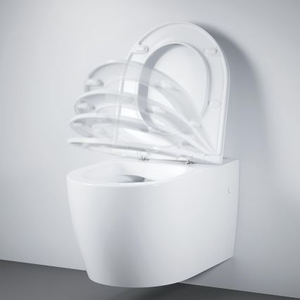 GROHE 103848SH00 - Závesné WC START ROUND keramické 368 × 543 mm DuroWhite