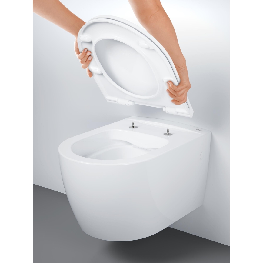 GROHE 103848SH00 - Závesné WC START ROUND keramické 368 × 543 mm DuroWhite