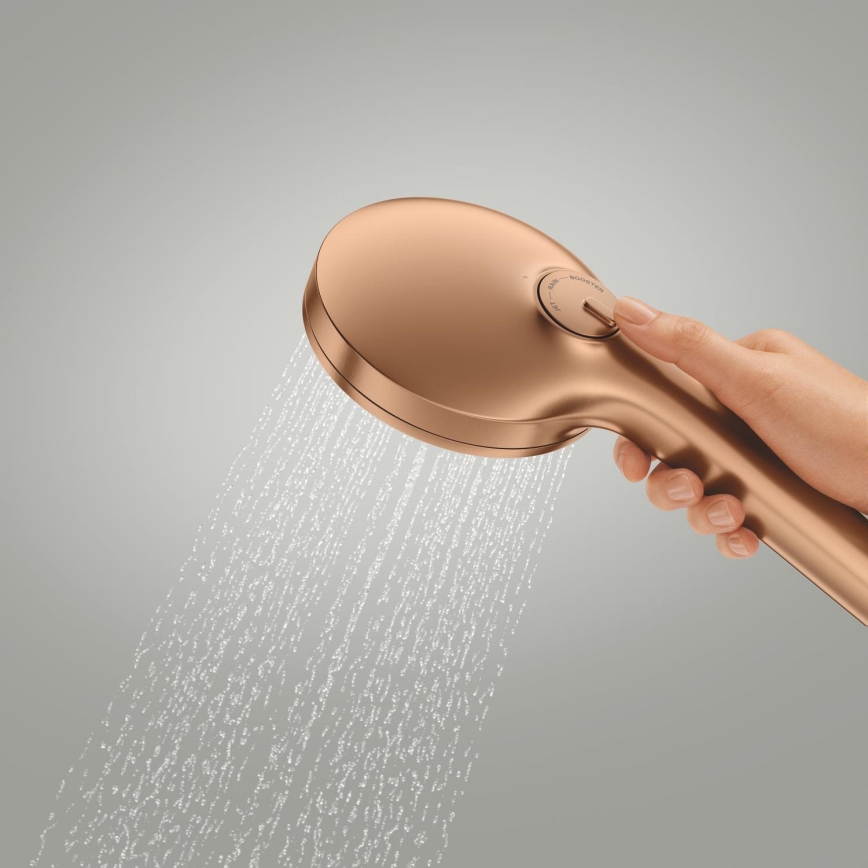 GROHE 134863DL00 - Ručná sprcha VITALIO JOY+ 120 mm, brúsená medená