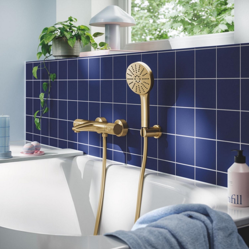 GROHE 134864GN00 - Ručná sprcha VITALIO JOY+ 120 mm zlatá