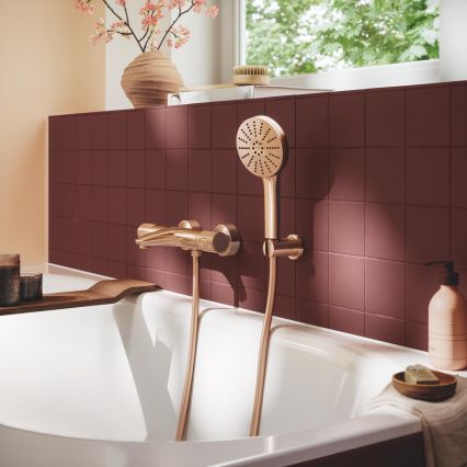 GROHE 134865DL00 - Sprchová súprava VITALIO JOY+ 120 mm medená