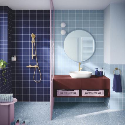 GROHE 134866GN00 - Sprchová súprava VITALIO JOY+ 120 mm zlatá
