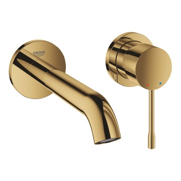 GROHE 19408GL1 - Umývadlová dvojotvorová batéria ESSENCE 183 mm zlatá