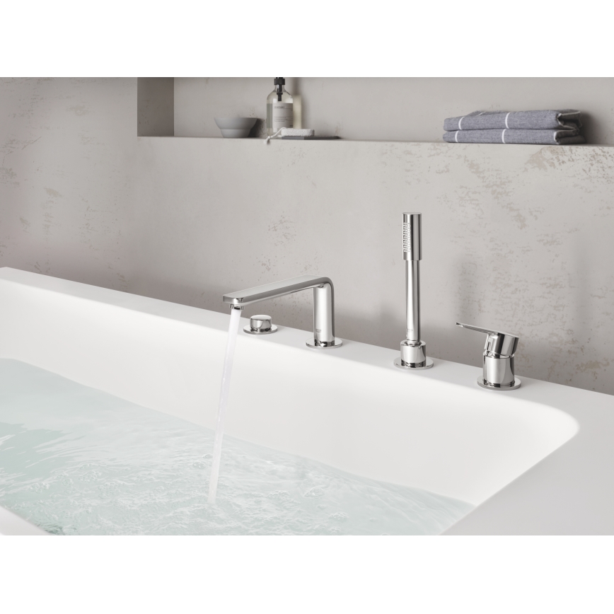 GROHE 19577001 - Vaňová štvorotvorová kombinácia LINEARE lesklý chróm