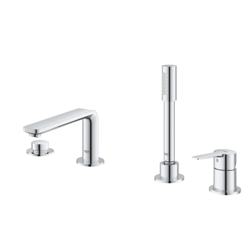 GROHE 19577001 - Vaňová štvorotvorová kombinácia LINEARE lesklý chróm