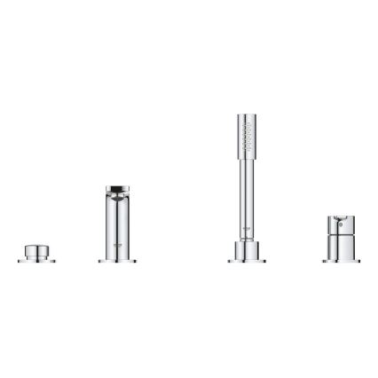 GROHE 19577001 - Vaňová štvorotvorová kombinácia LINEARE lesklý chróm