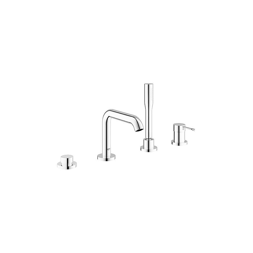 GROHE 19578001 - Vaňová 4-otvorová kombinácia ESSENCE 197 mm lesklý chróm