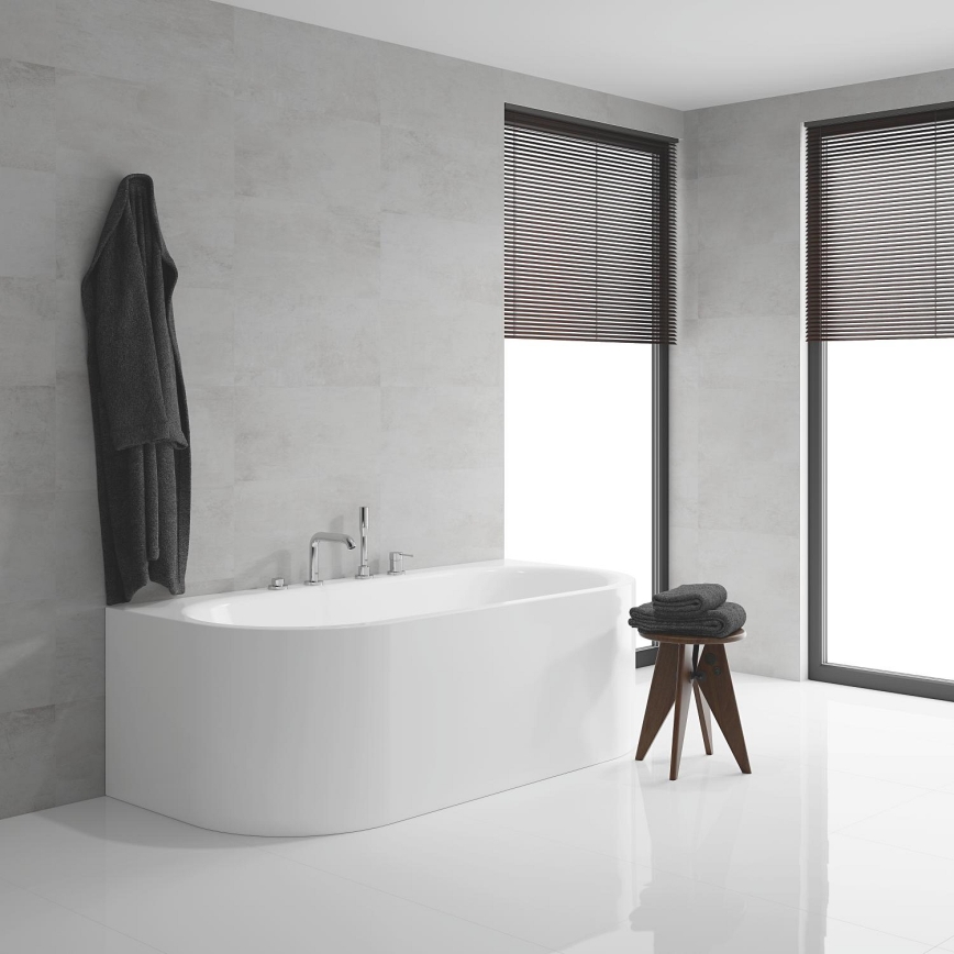 GROHE 19578001 - Vaňová 4-otvorová kombinácia ESSENCE 197 mm lesklý chróm