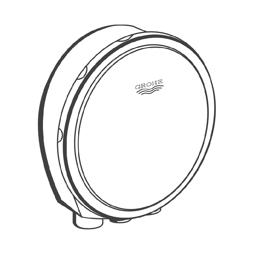GROHE 19952000-Vaňová napúšťacia, odtoková a prepadová súpr. TALENTOFILL chróm