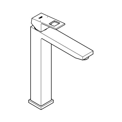 GROHE 23406AL0 - Umývadlová batéria EUROCUBE veľkosť XL grafit