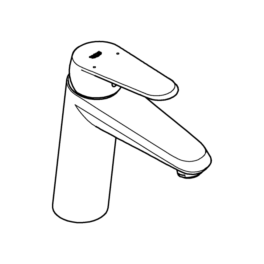 GROHE 23449002 - Umývadlová batéria EURODISC COSMOPOLITAN, veľkosť M, chróm