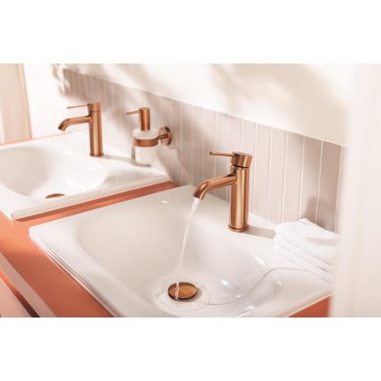 GROHE 23590DL1 - Umývadlová batéria ESSENCE, veľkosť S, bronzová