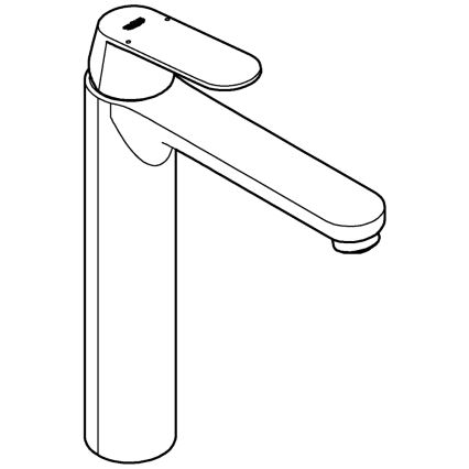 GROHE 23921000 - Umývadlová batéria EUROSMART COSMOPOLITAN XL lesklý chróm