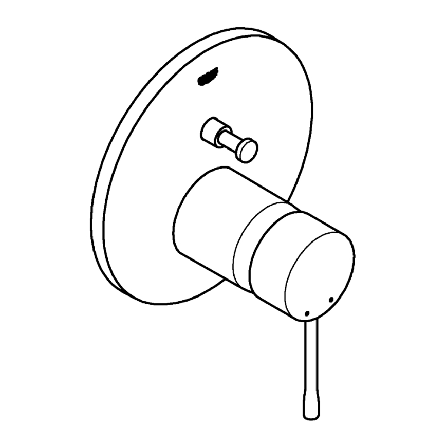 GROHE 24058DC1 - Batéria ESSENCE z nerezovej ocele