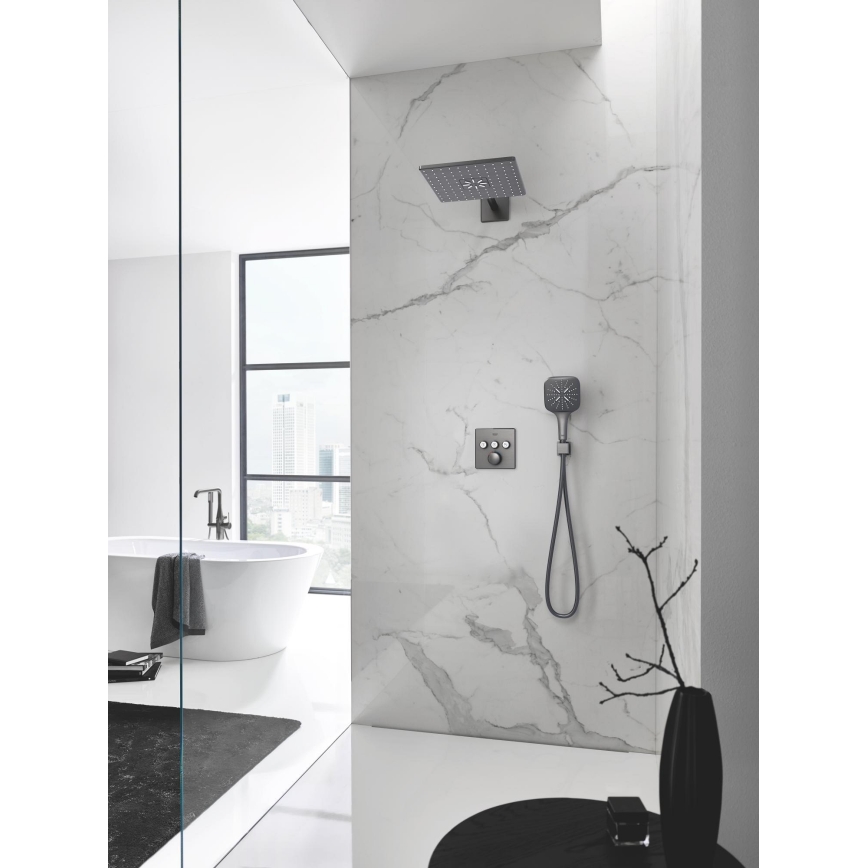 GROHE 26370AL0 - Nástenné kolienko EUPHORIA CUBE DN 15 grafit
