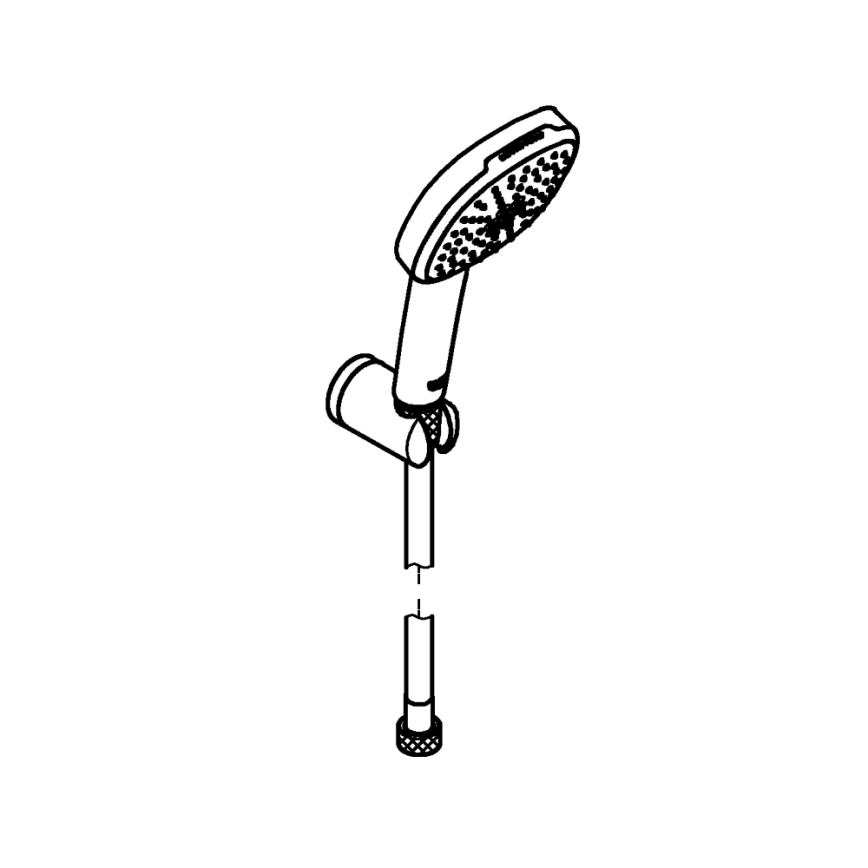GROHE 26399001 - Pršni set VITALIO COMFORT 110 sijajni krom