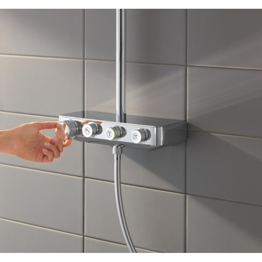 GROHE 26508000 - Sprchový systém EUPHORIA SMARTCONTROL 310 CUBE lesklý chróm