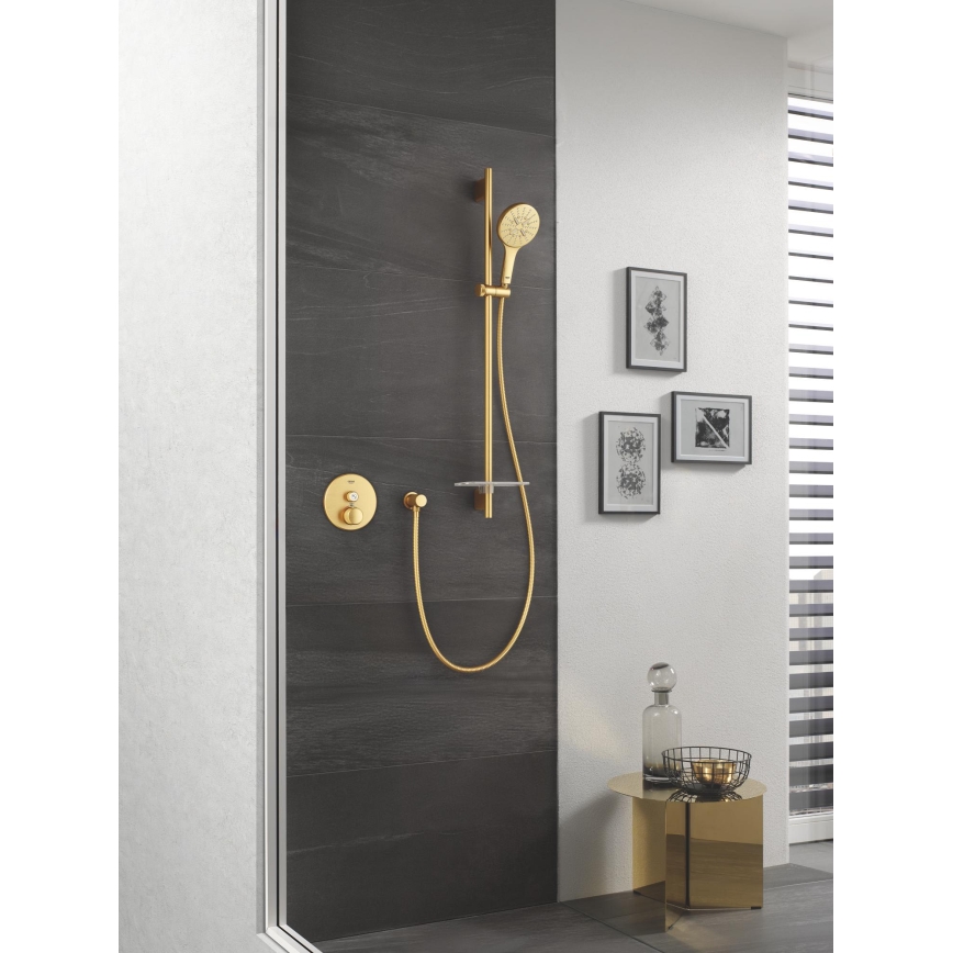 GROHE 26574GN0 - Ručná sprcha RAINSHOWER SMARTACTIVE 130 zlatá