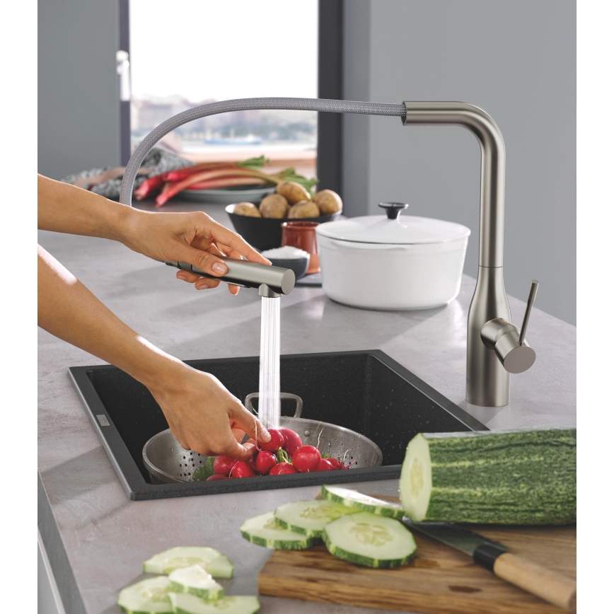 GROHE 26574GN0 - Ručná sprcha RAINSHOWER SMARTACTIVE 130 zlatá