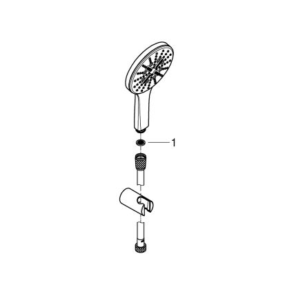 GROHE 26581000 - Sprchová súprava RAINSHOWER SMARTACTIVE 130, 1500 mm, chróm