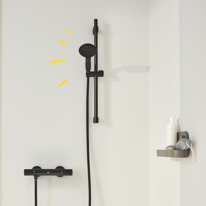 GROHE 269612431 - Sprchová tyč VITALIO UNIVERSAL 900 mm čierna