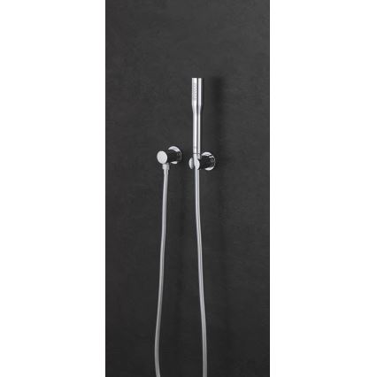 GROHE 27074000 - Nástenný držiak sprchy RAINSHOWER s guľatou rozetou, lesklý chróm