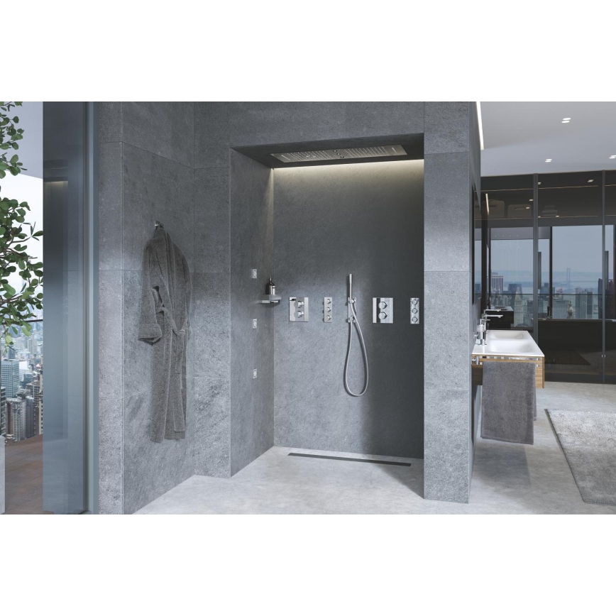 GROHE 27618000 - Termostatická krytka GROHTHERM F lesklý chróm