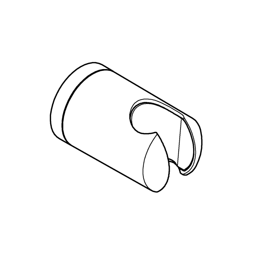 GROHE 27958001 - Nástenný držiak sprchy VITALIO UNIVERSAL lesklý chróm