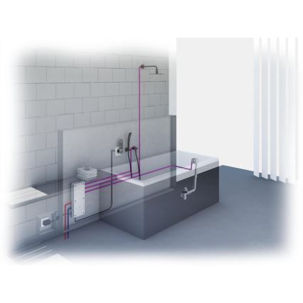 GROHE 28990000 -Vaňová plniaca, odtoková a prepadová súprava TALENTOFILL chróm