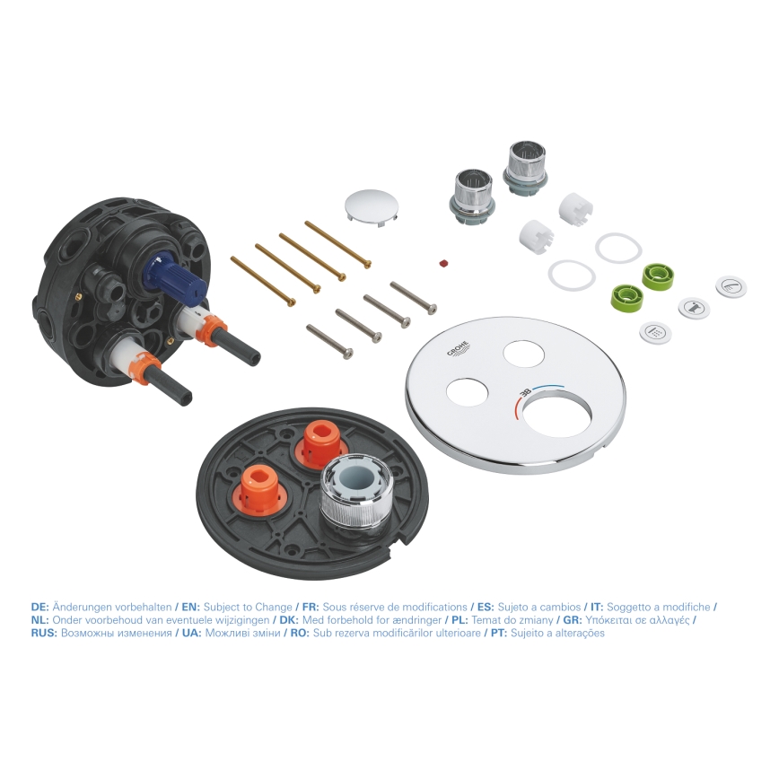 GROHE 29119000 - Termostat GROHTHERM SMARTCONTROL lesklý chróm