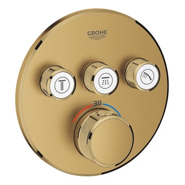 GROHE 29121GN0 - Termostatická sprchová batéria GROHTHERM SMARTCONTROL pre podomietkovú inštaláciu, zlatá