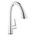 GROHE 30219002 - Elektronická drezová batéria ZEDRA TOUCH lesklý chróm