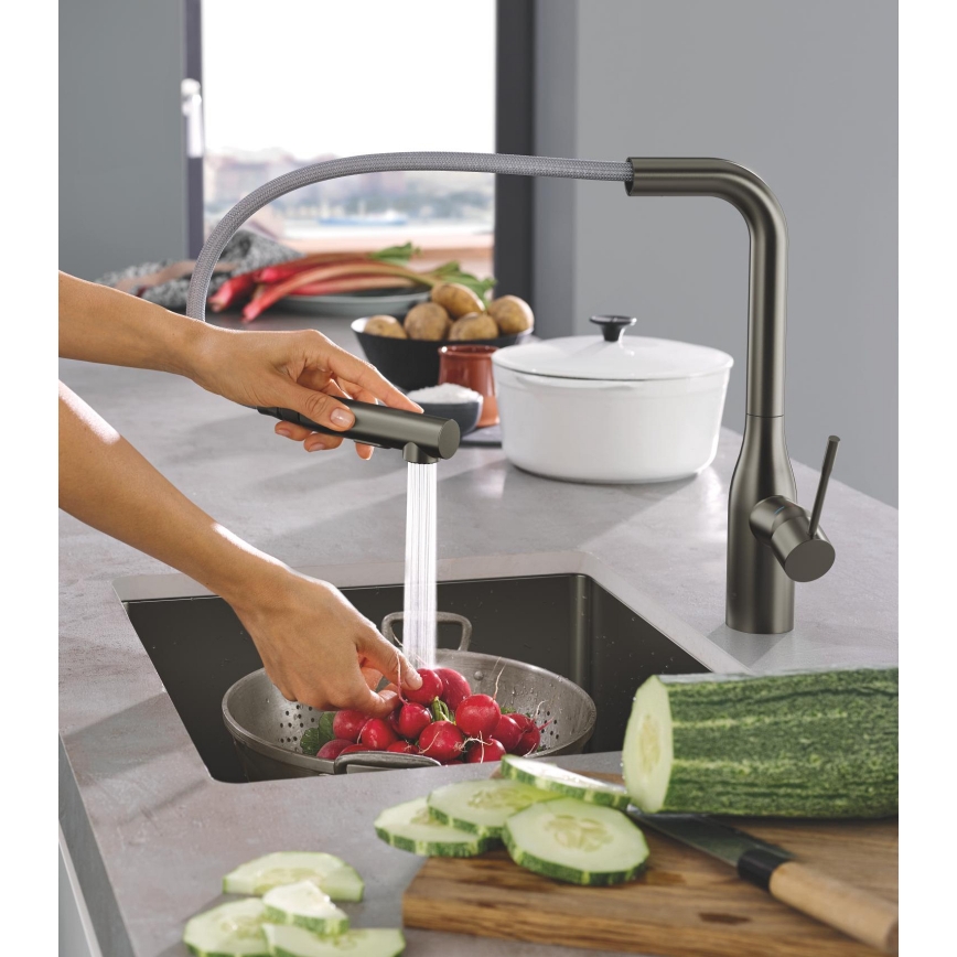 GROHE 30270AL0 - Drezová batéria ESSENCE grafit
