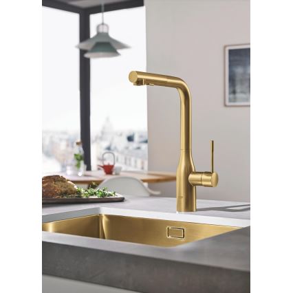 GROHE 30270GN0 - Drezová batéria ESSENCE zlatá