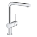 GROHE 30274000 - Drezová batéria L-výpusť lesklý chróm