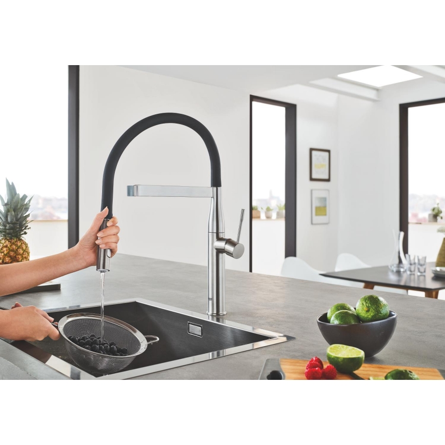 GROHE 30294DC0 - Drezová batéria ESSENCE nerez